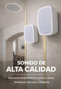 Instalación De Sistema De Altavoces En Pared
