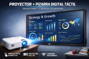 Sistema De Proyección Y Proyector Táctil